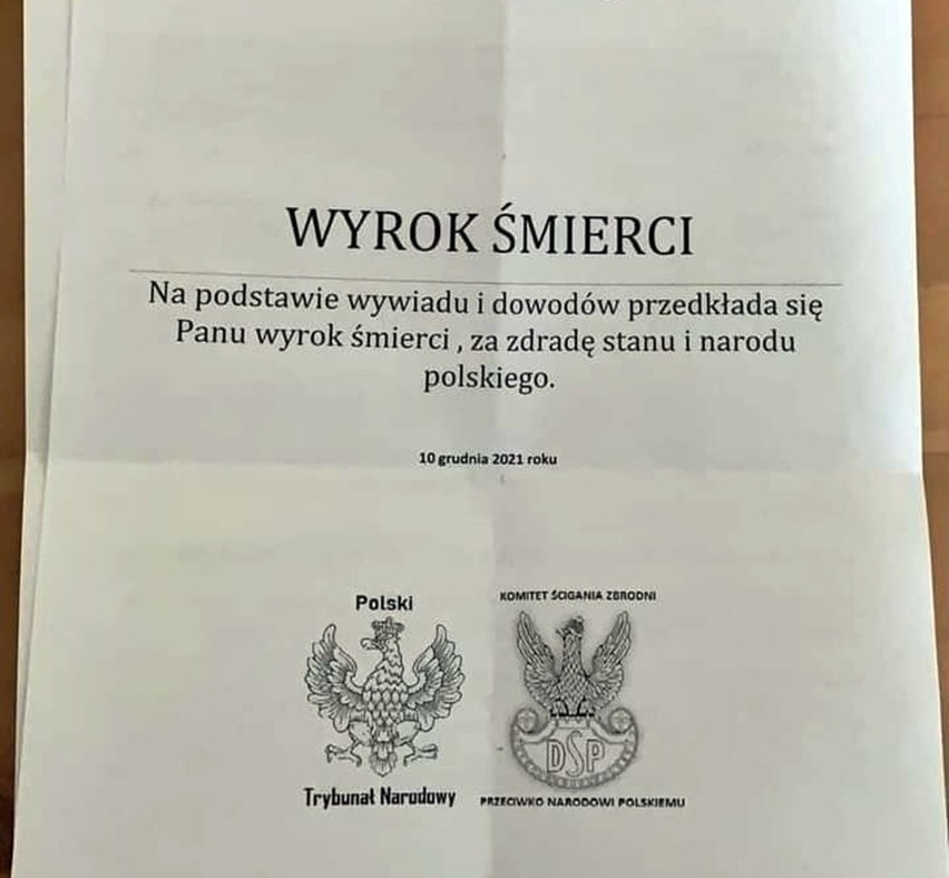 Lubelskie. Antyszczepionkowcy wysyłają „wyroki śmierci” posłom