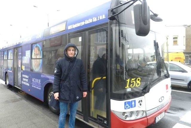 Aleksander Swacha, pasażer z Kędzierzyna-Koźla: - Jedno, czym na pewno możemy się już pochwalić w naszym mieście, to nowiutki tabor.