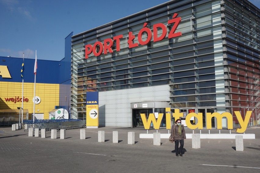 Sobota 20 marca 2021 - IKEA w Porcie Łódź - rano w sklepie...