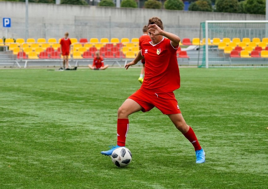 Trening Jagiellonii z rocznika 2005 prowadzonej przez...