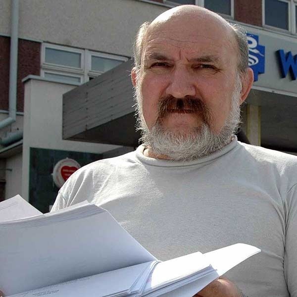- Nasze sierpniowe wypłaty są zagrożone - uważa Wiesław Boczar.. 