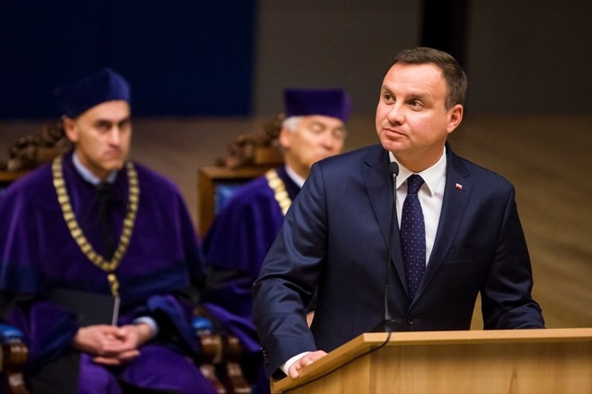 Prezydent otworzył rok akademicki na Uniwersytecie Jagiellońskim [WIDEO]