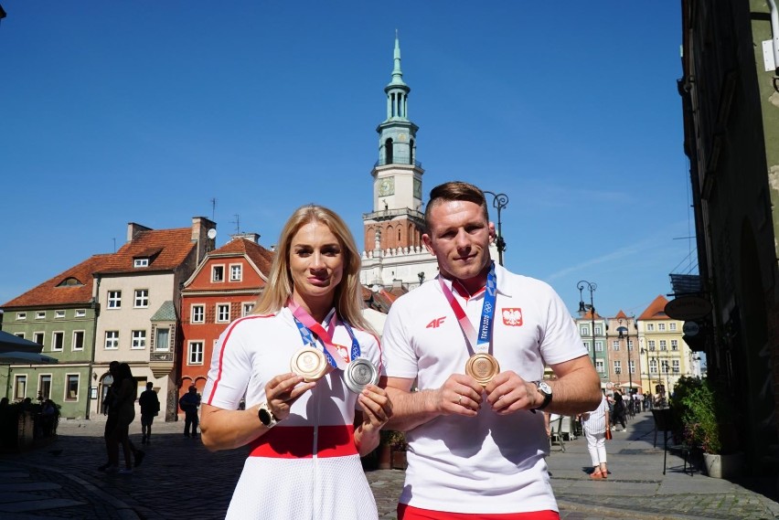 Karolina Naja i Tadeusz Michalik medalami z igrzysk w Tokio...