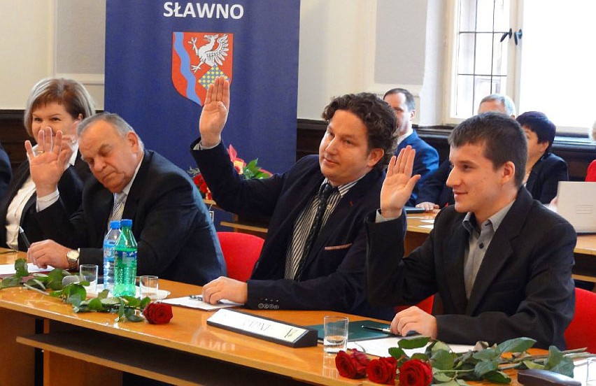 Pierwsza sesja Rady Miejskiej w Sławnie...
