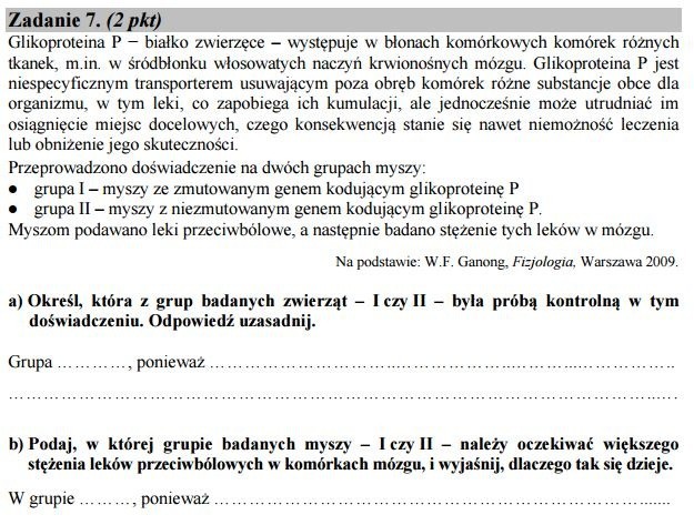 Stara matura 2016: Biologia rozszerzona [ODPOWIEDZI, ARKUSZ CKE]