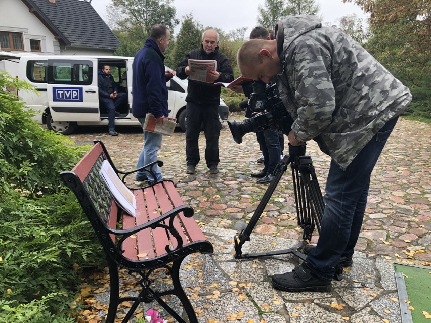 Telewizja w Susku Starym. 17.10.2020 ekipa TVP kręciła w gminie Rzekuń materiał o ppor. Jerzym Krępskim. Wyemitowany został 30.11.2020
