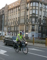 Skrzydlewska namawia rowerzystów do jazdy w kaskach