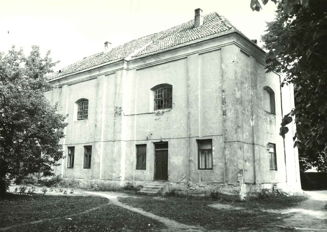 Mełgiew, dawny kościół parafialny, fot. T. Ptasiński, 1972 r.
