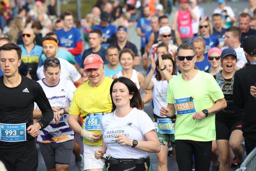 Uczestnicy Półmaratonu Królewskiego i Biegiem do Igrzysk na...