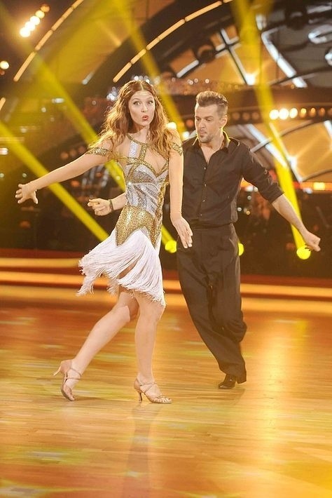 Ada Fijał i krzysztof Hulboj w 2. odcinku "Dancing with th stars" (fot. WBF/Polsat)