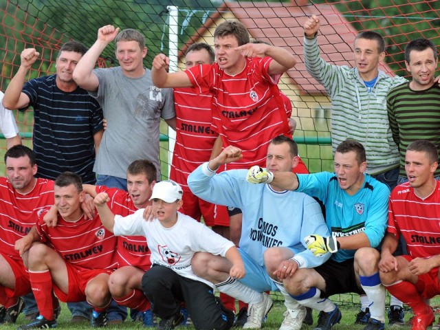 Radości zawodników Cosmosu nie było końca.