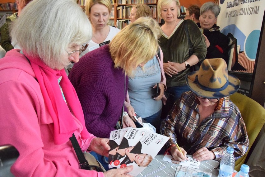 Po spotkaniu była okazja do zdobycia autografu aktorki