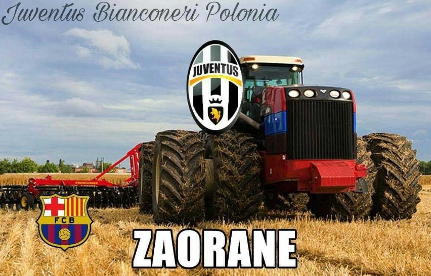 Memy po meczu Juventus - Barcelona