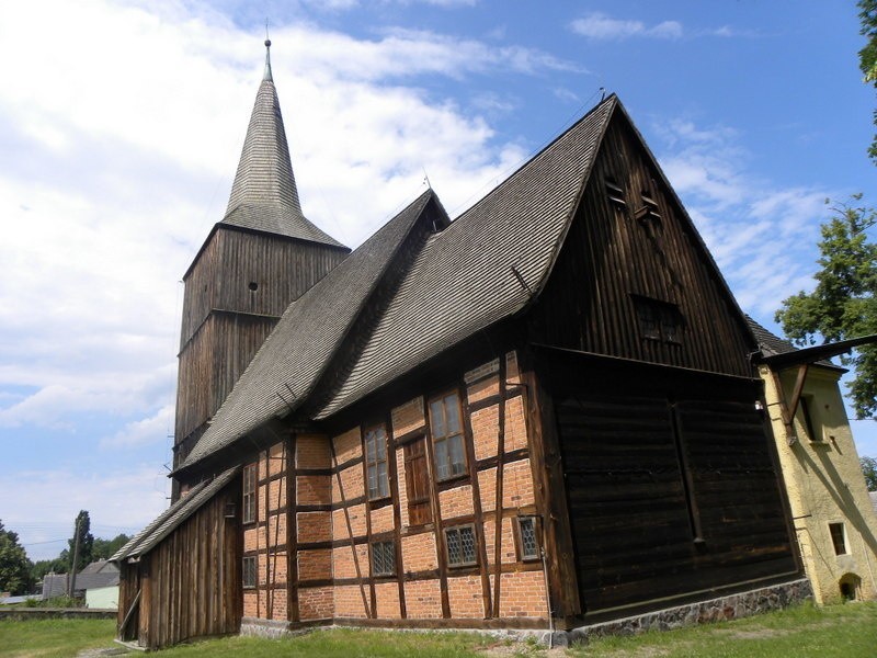 Na zdjęciu kościół w Klępsku...
