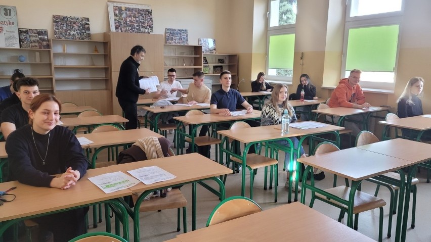 Matura Próbna 2023 w I Liceum w Skarżysku-Kamiennej