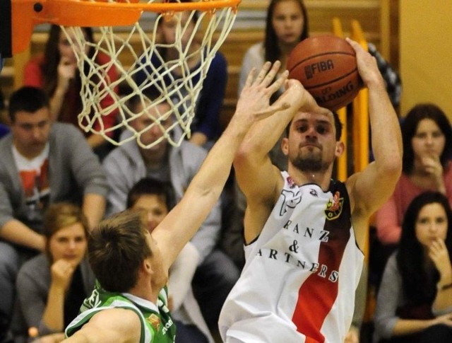 Mateusz Bierwagen znów był najskuteczniejszym zawodnikiem Franz Astorii Bydgoszcz.