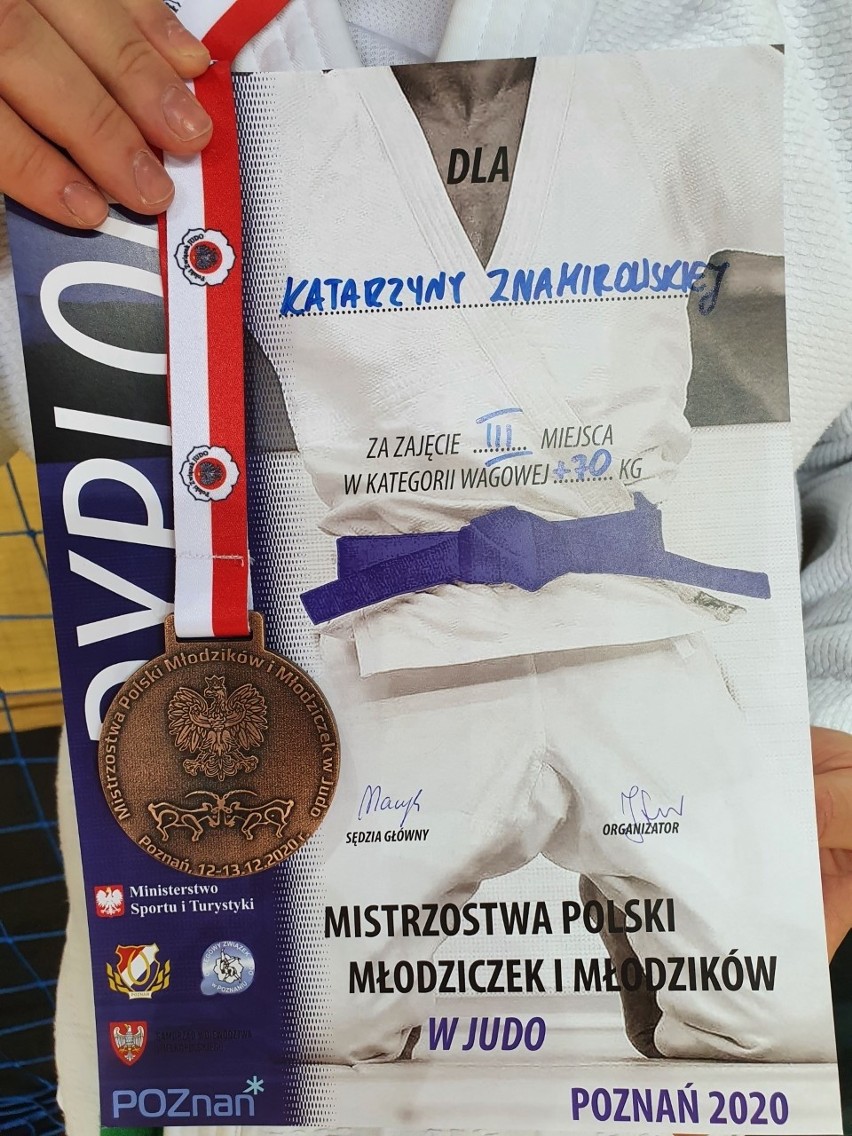 Katarzyna Znamirowska wywalczyła brązowy medal       
