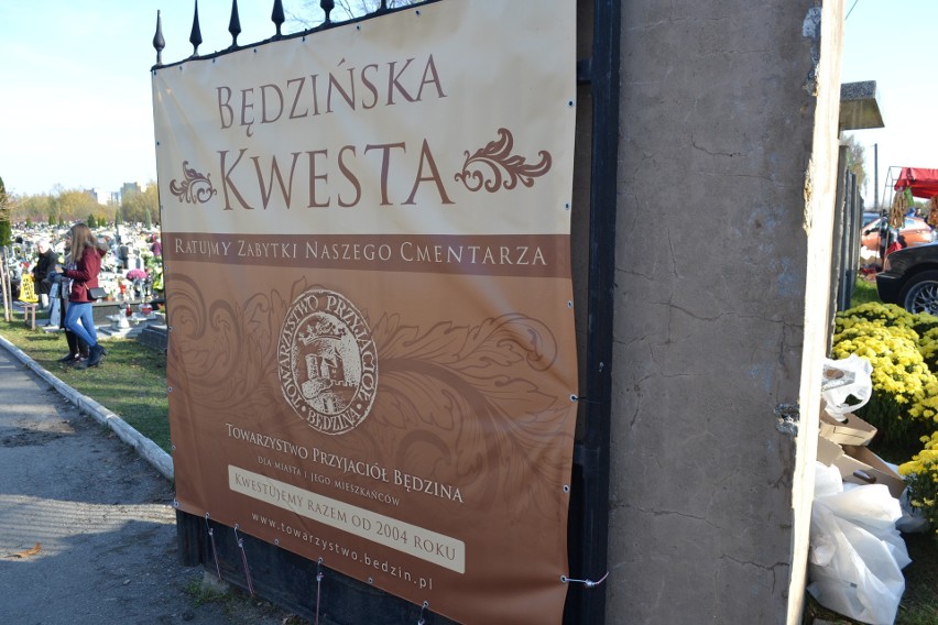 Wolontariusze ponownie kwestowali na będzińskich cmentarzach