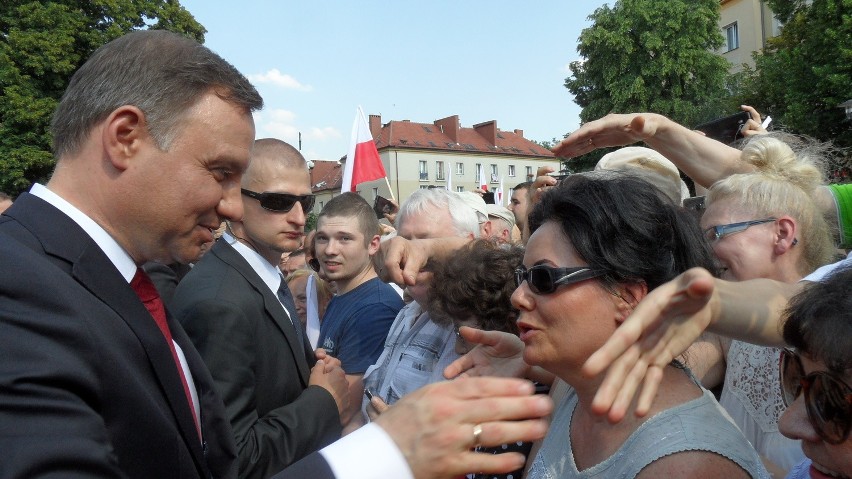 Prezydent Andrzej Duda w Tychach