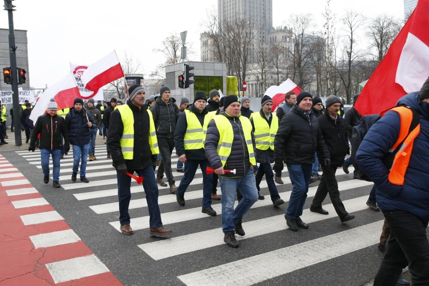 Protest rolników w Warszawie. Oblężenie stolicy