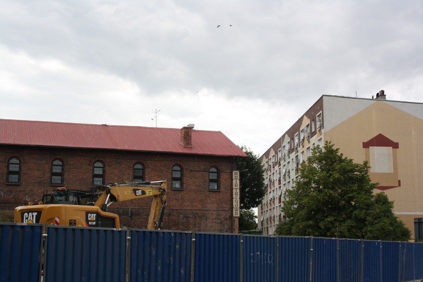 Teren leży w ścisłym centrum Raciborza