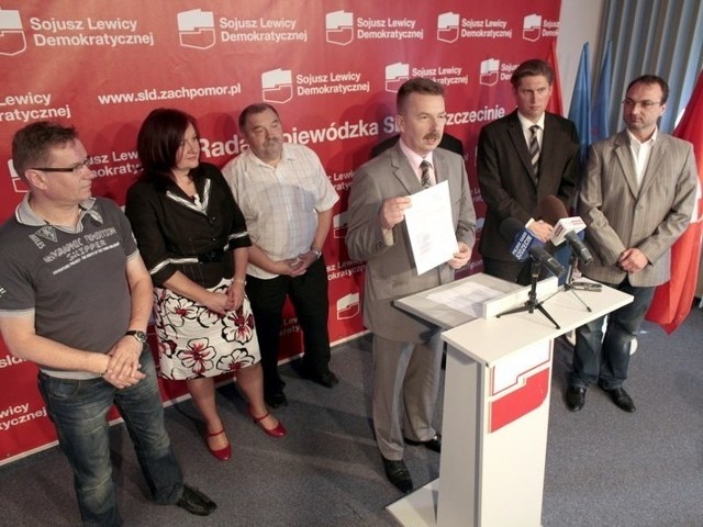 Przedstawiciele Sojuszu Lewicy Demokratycznej przedstawili listy kandydatów w wyborach.