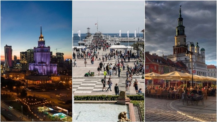 Top 10 najbardziej obywatelskich miast w Polsce według rankingu EUROPOLIS 2018 wydanego przez Fundację Schumana