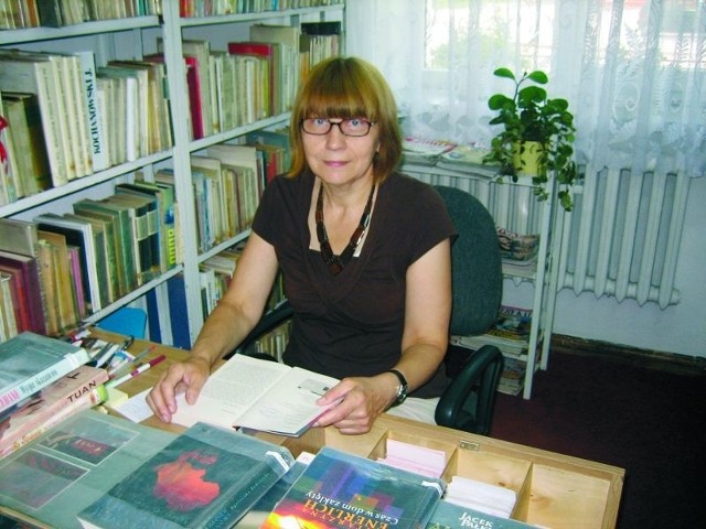 Ryszarda Cimochowska w Bibliotece Miejskiej w Szczuczynie pracuje od 1974 roku.