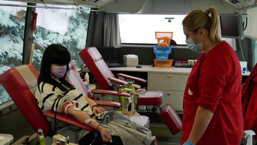 Studenci PWSZ w Nysie oddali krew dla potrzebujących