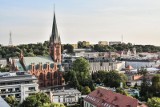 Złota godzina na dachu Hotelu Focus w Bydgoszczy. To była nie lada gratka dla miłośników fotografii