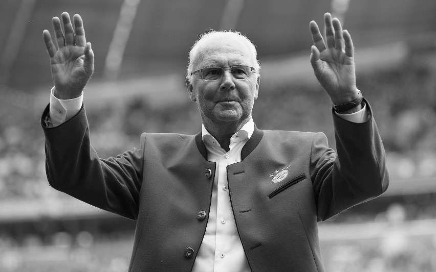 Franz Beckenbauer (1945-2024) zwany „Kaiserem” niemieckiego...