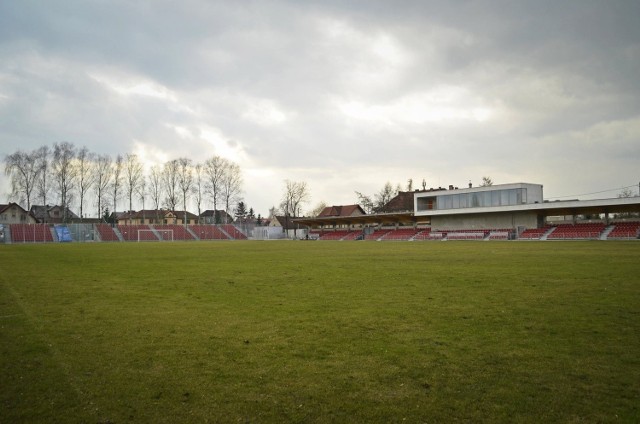 Tak wygląda teraz stadion Puszczy Niepołomice