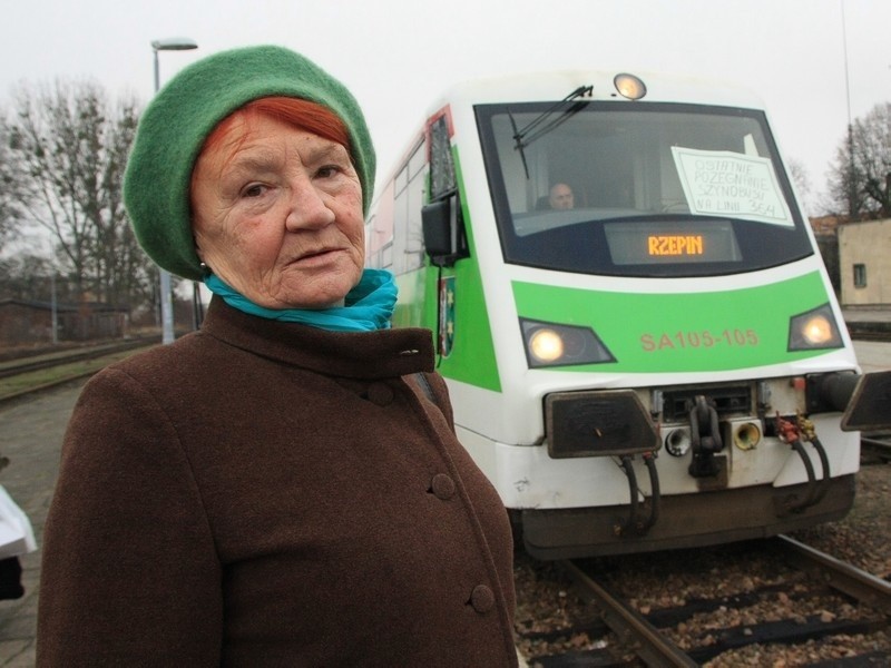 O 11.00 z Międzyrzecza wyjechał szynobusem m.in. Wanda...