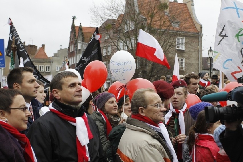 Parada Niepodległości 2010 w Gdańsku