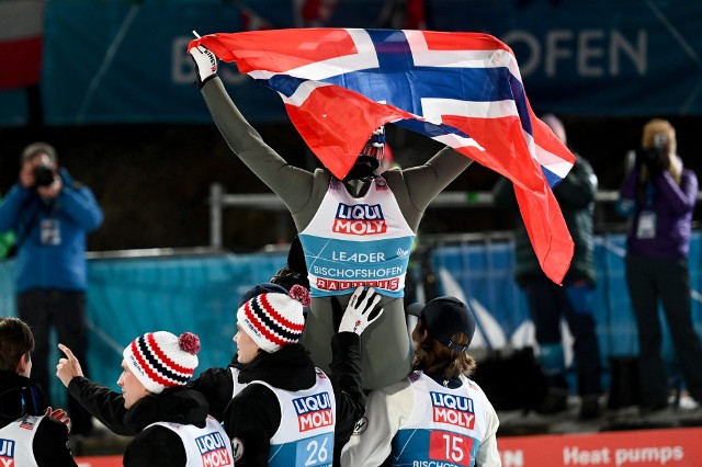 Norwegowie zajmują aktualnie trzecie miejsce w Pucharze Narodów
