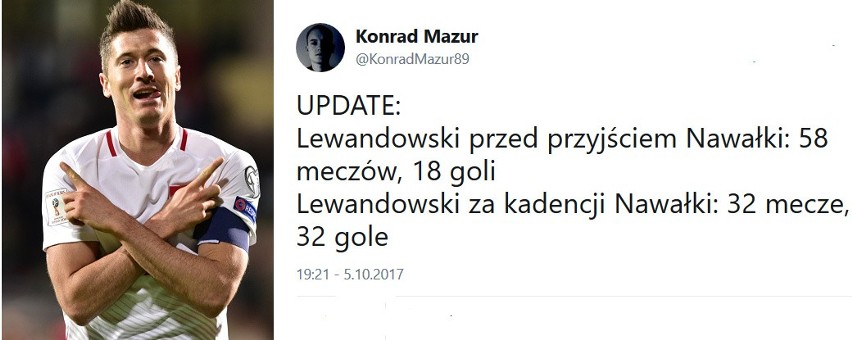 Twitter o meczu Armenia – Polska: W bramce Parodjan, złote gody Lewego