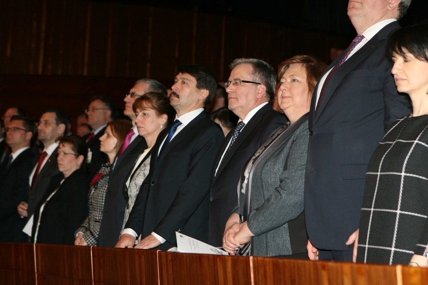 Prezydent Polski i Węgier, Bronisław Komorowski i János...