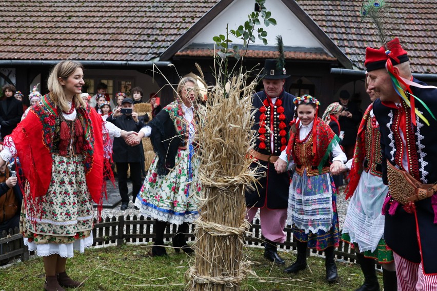 Osadzanie chochoła w Bronowicach. Te krakowskie tradycje przywołują klimat "Wesela"! Jedyny taki dzień w roku
