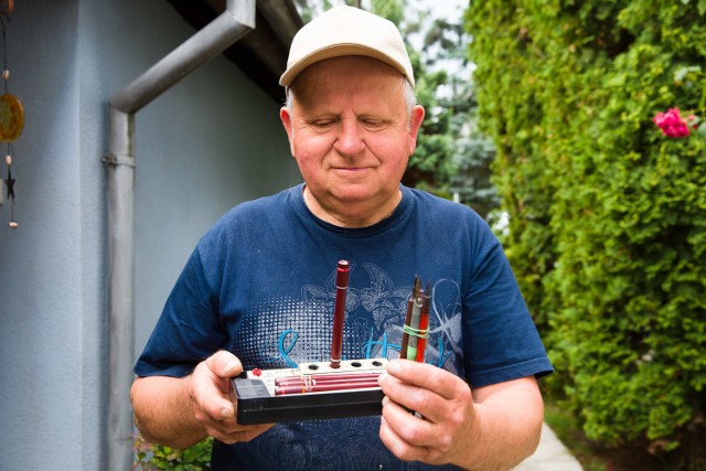 Andrzej Ostaszewski swoje eksponaty utrzymuje w idealnym stanie. Ma też oryginalne opakowania.