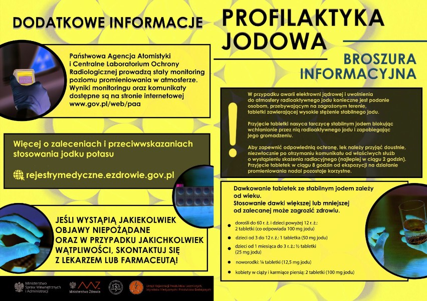 Tabletki z jodkiem potasu w magazynach w powiecie radomskim. Dla mieszkańców przygotowano ich blisko 230 tysięcy