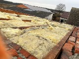 Strażacy OSP Falmirowice rozpoczęli zbiórkę na odbudowę dachu remizy. Potrzebują 50 tys. zł