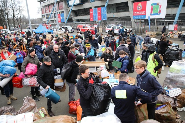 Zbiórka pod stadionem Wisły