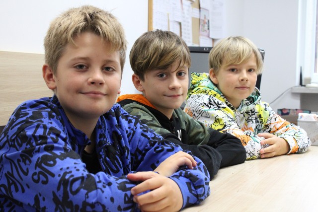 Maciej - szóstoklasista oraz Jakub i Michał - bracia i uczniowie piątej klasy podczas powrotu ze szkoły stali się uczestnikami niecodziennej sytuacji