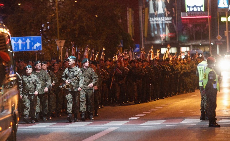 Ćwiczenia przed Świętem Wojsk Lądowych....