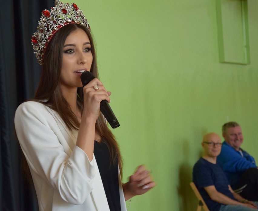 Paulina Maziarz, Miss Polski 2016, w Liceum...
