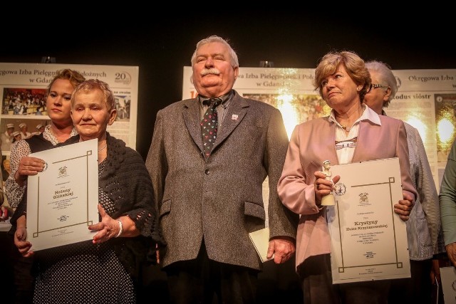 Wśród zaproszonych gości był też były prezydent RP, Lech Wałęsa.