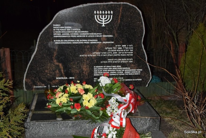 Sokółka. Międzynarodowy Dzień  Pamięci Ofiar Holokaustu i Polaków Ratujących Żydów