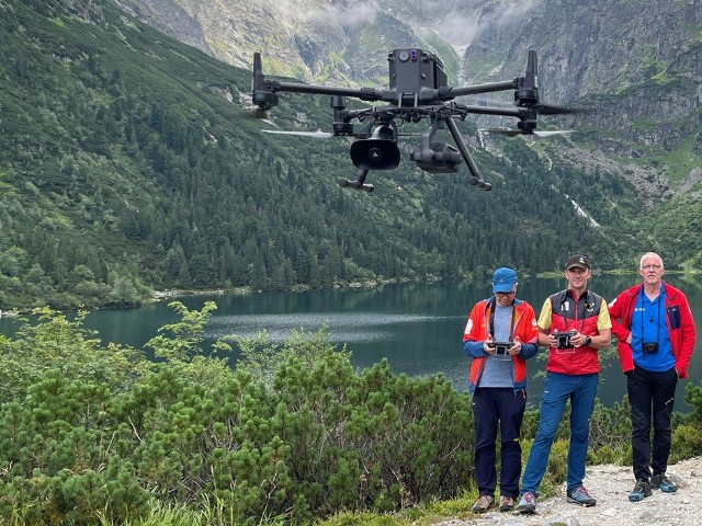 TOPR będzie wykorzystywał drony do akcji ratowniczych w Tatrach