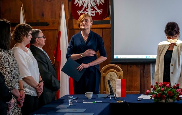 Małgorzata Szymańska została zaprzysiężona na nową burmistrz Solca nad Wisłą.
