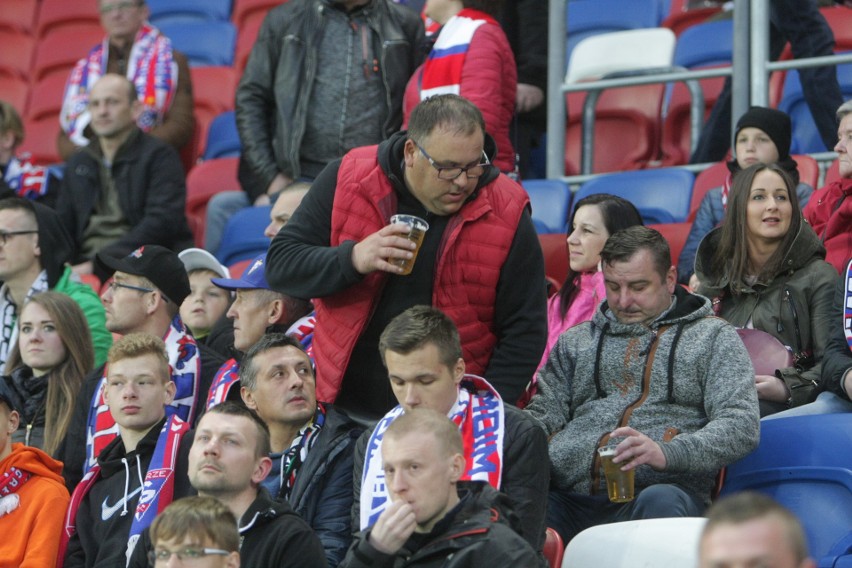 Górnik Zabrze - Wisła Kraków: znakomita atmosfera wśród...